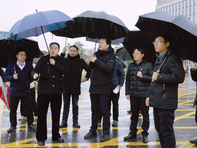廖文来调研城建口工作