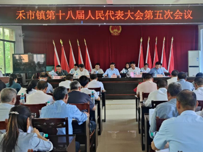 禾市镇召开第十八届人民代表大会第五次会议