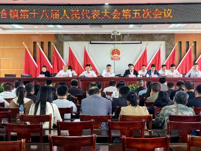 万合镇召开第十八届人民代表大会第五次会议