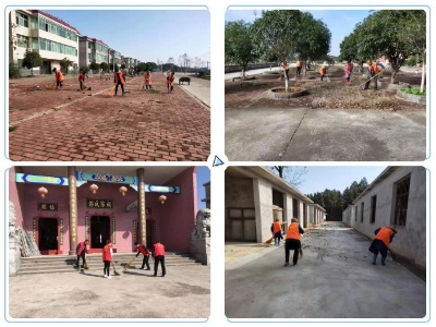 分宜镇：农村人居环境卫生整治，红马甲们在行动