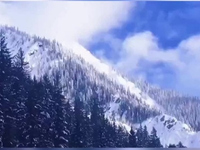 【视频】雪崩瞬间有多震撼！
