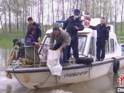 湖北汉川渔民非法捕捞720斤螺蛳被刑拘