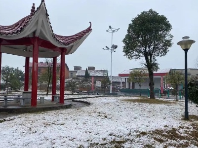 2022的第一场雪！一起“云游”凤阳 ，共赏雪景