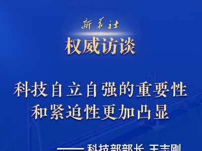 建设社会主义现代化强国的必然要求——科技部部长王志刚谈科技自立自强