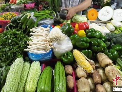 台风“泰利”将至 海口超市和农贸市场供货充足