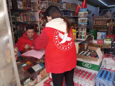 馨雅苑社区开展禁燃禁放宣传活动