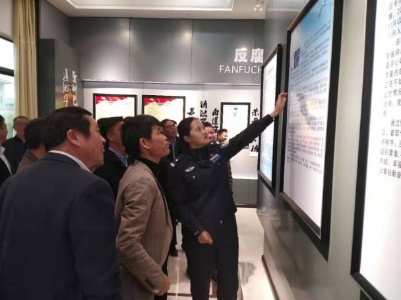 潭口镇赴赣州监狱反腐倡廉教育基地参观学习