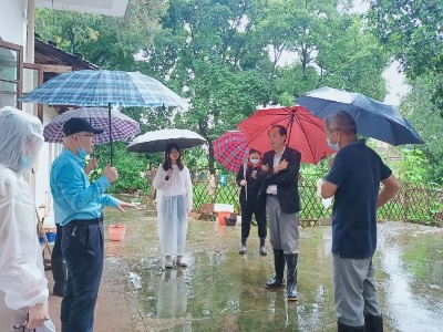 闻“汛”而动 | 蓉江新区筑牢防汛安全屏障
