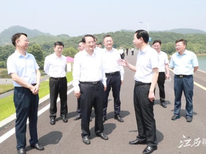 省委书记易炼红深入九江督导调研防汛工作