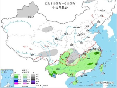 今明天雨雪继续向南推进 北方气温明起止跌回升