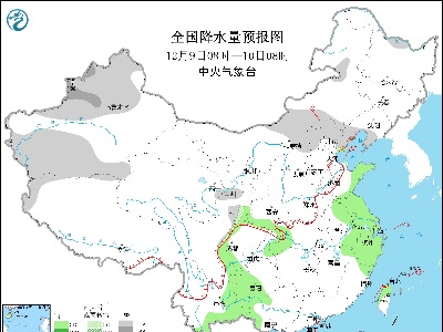 全国大部地区降水稀少 冷空气活动频繁