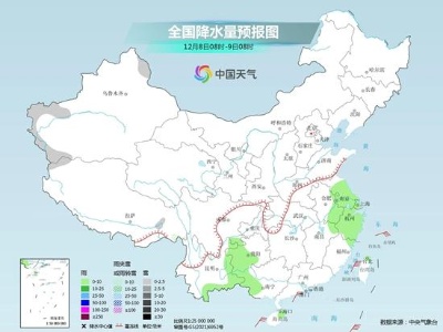 江南等地降水频繁 明起北方新一股冷空气来报到