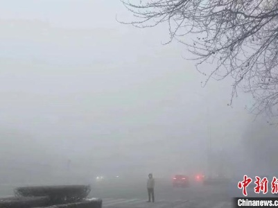 最小能见度38米 宁夏多地发布大雾红色预警-中新网