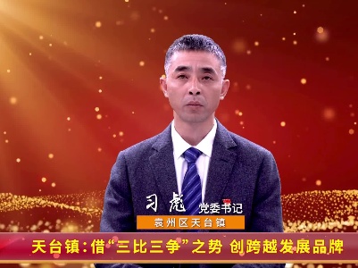 天台镇：借“三比三争”之势 创跨越发展品牌
