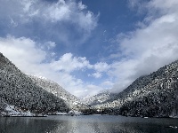 达古冰川美景