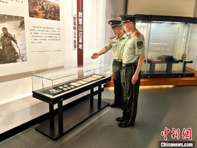 军营庆“七一” 浙江武警官兵坚定建功强军信念-中新网