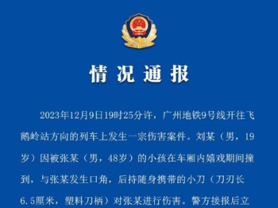 广州地铁9号线发生持刀伤人事件 嫌疑人被当场控制-中新网