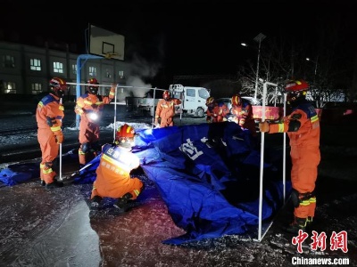 新疆乌什县发生7.1级地震 阿合奇县3人受伤-中新网