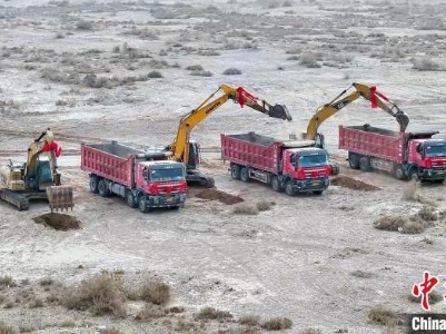 总投资逾30亿元 新疆库车-阿拉尔-巴楚750千伏输变电工程开工-中新网