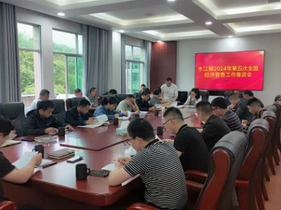 宜春市袁州区水江镇积极开展第五次全国经济普查工作