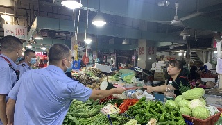【创文进行时】浔阳区多部门联合开展辖区菜场及周边环境整治行动