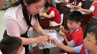 快讯！广电小记者参加《金石传拓--镜好月明》铜镜拓印活动
