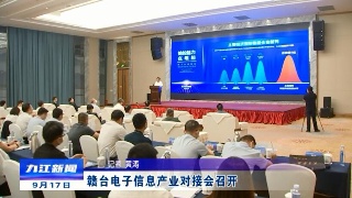 赣台电子信息产业对接会召开