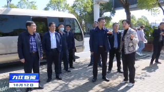 市领导到柴桑区调研督导文明城市创建工作