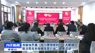市政协开展“学习贯彻党的二十大精神，助力民生补短板攻坚行动”视察活动 