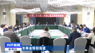 【聚焦两会】市政协十六届三次会议进行分组协商讨论，占勇参加讨论