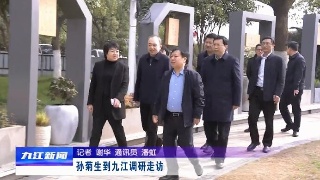孙菊生到九江调研走访