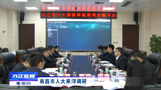 南昌市人大来浔调研