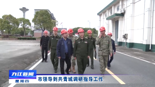 市领导到共青城调研指导工作