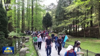 【央媒看九江】央视《新闻联播》报道庐山为五一假期旅游扮靓景区景点 喜迎游客