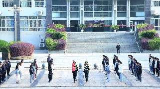 江西财经职业学院举行2023年“全民国家安全教育日”主题升旗仪式