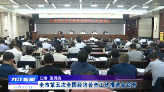 全市第五次全国经济普查工作推进会召开  蒋文定主持