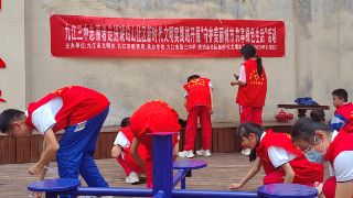 守护美丽城市，共享绿色生活——九江三中志愿者走进琥珀山社区新时代文明实践站活动
