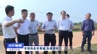 市领导在共青城、永修调研