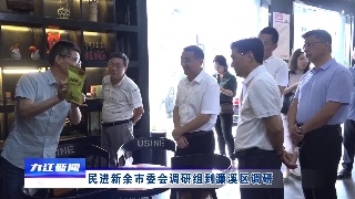 民进新余市委会调研组到濂溪区调研