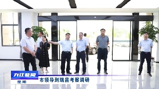 市领导到瑞昌考察调研