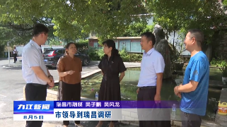 市领导到瑞昌调研