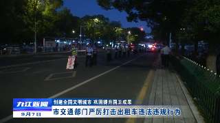 【创建全国文明城市 巩固提升国卫成果】市交通部门严厉打击出租车违法违规行为