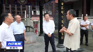市领导深入浔阳区调研城区夜间文旅消费工作
