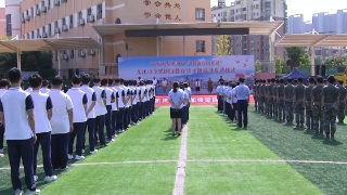 九江全民国防教育月主题活动启动仪式举行，余文生宣布活动启动