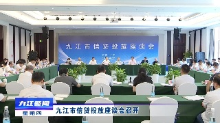 九江市信贷投放座谈会召开
