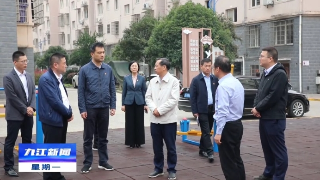 孙金淼到浔阳区调研主题教育和文明创建工作