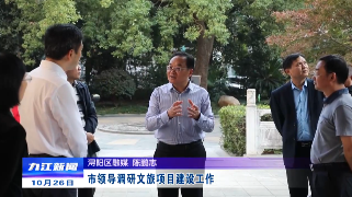 市领导调研文旅项目建设工作
