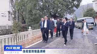 徐绍荣到瑞昌调研