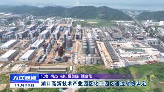 湖口高新技术产业园区化工园区通过省级认定