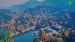 庐山秋景斑斓如画